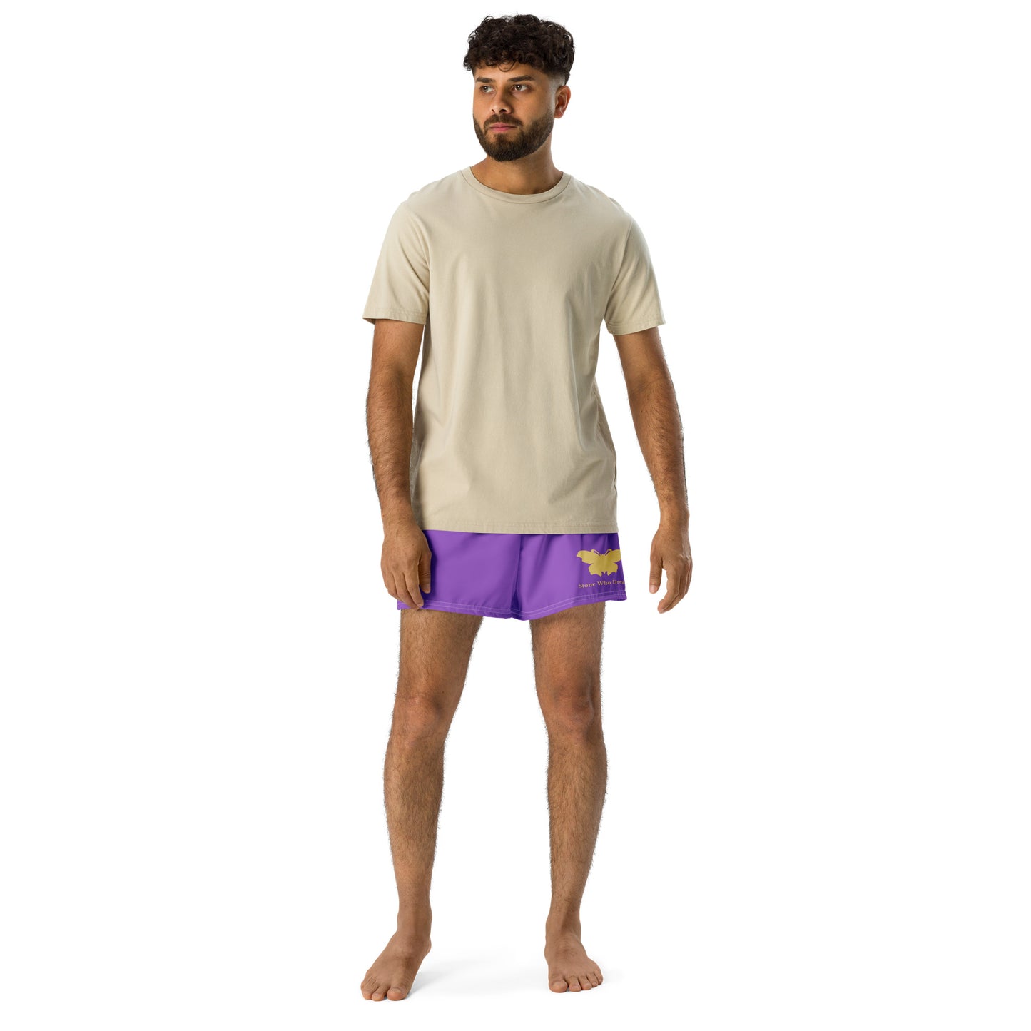 Logo collection｜Unisex Athletic Shorts｜Purple