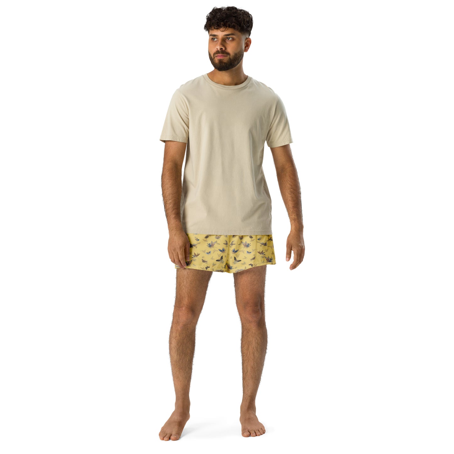 Butterfly dancing｜Unisex Athletic Shorts｜Gold