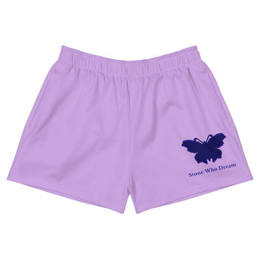 Logo collection｜Unisex Athletic Shorts｜Lilac