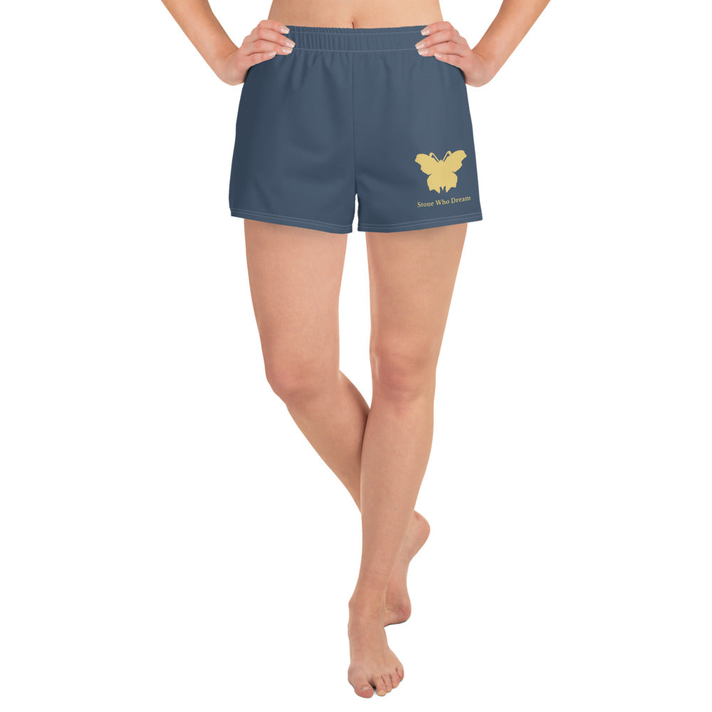 Logo collection｜Unisex Athletic Shorts｜Dark blue