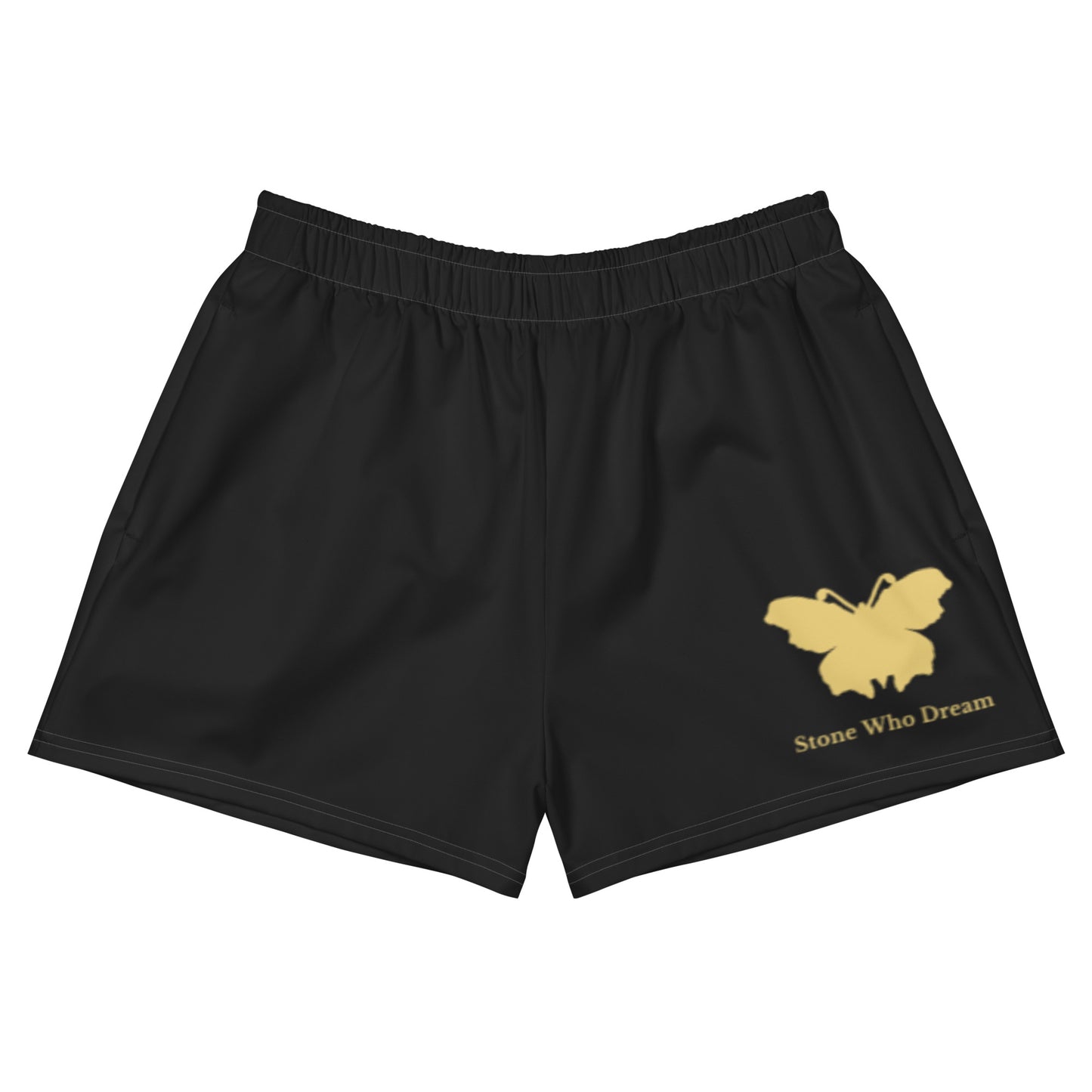 Logo collection｜Unisex Athletic Shorts｜Black