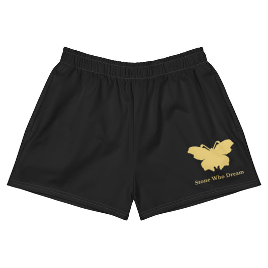 Logo collection｜Unisex Athletic Shorts｜Black