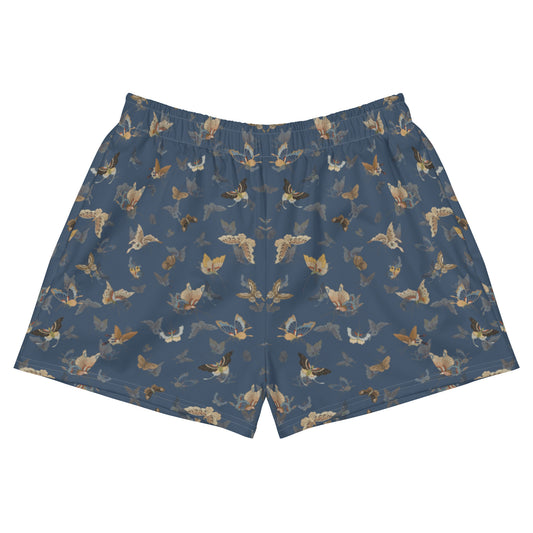 Butterfly dancing｜Unisex Athletic Shorts｜Dark blue