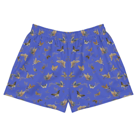 Butterfly dancing｜Unisex Athletic Shorts｜Royal blue