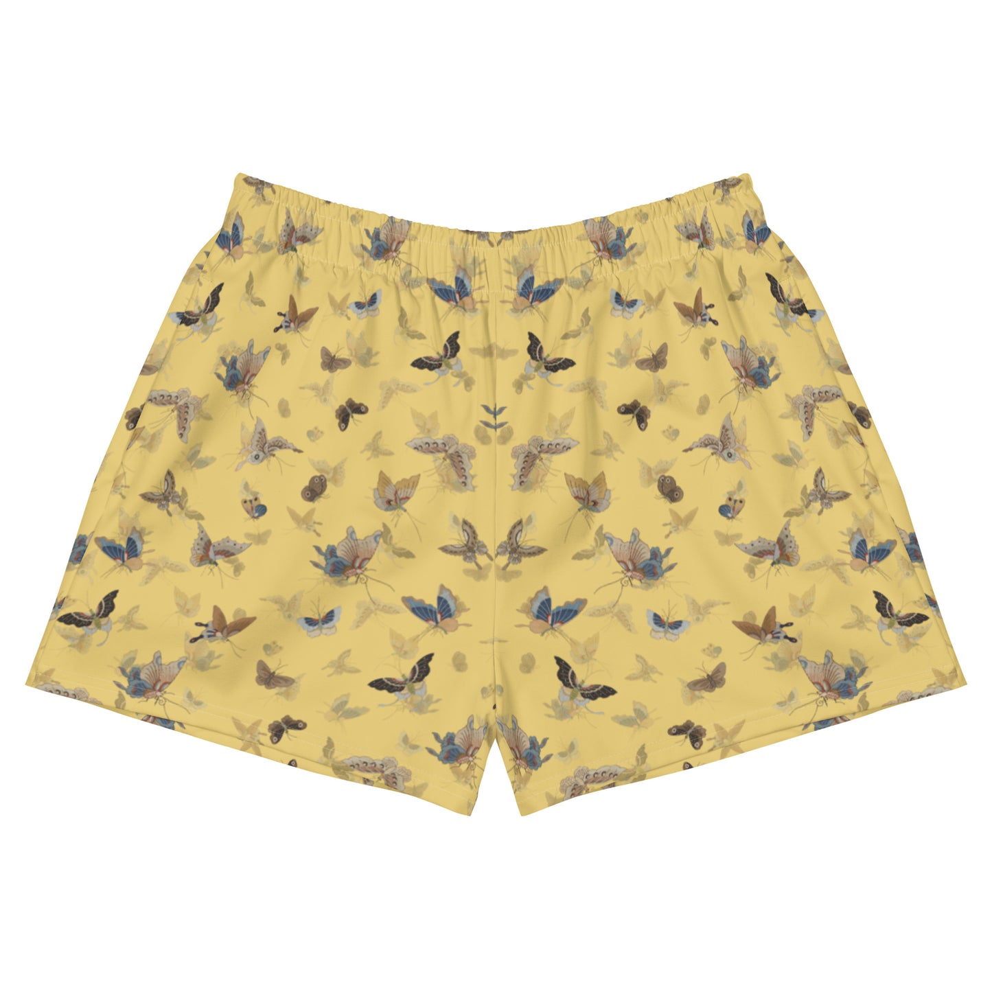 Butterfly dancing｜Unisex Athletic Shorts｜Gold