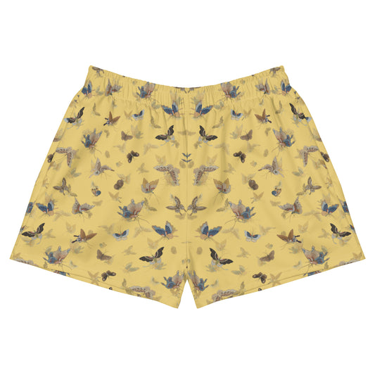 Butterfly dancing｜Unisex Athletic Shorts｜Gold