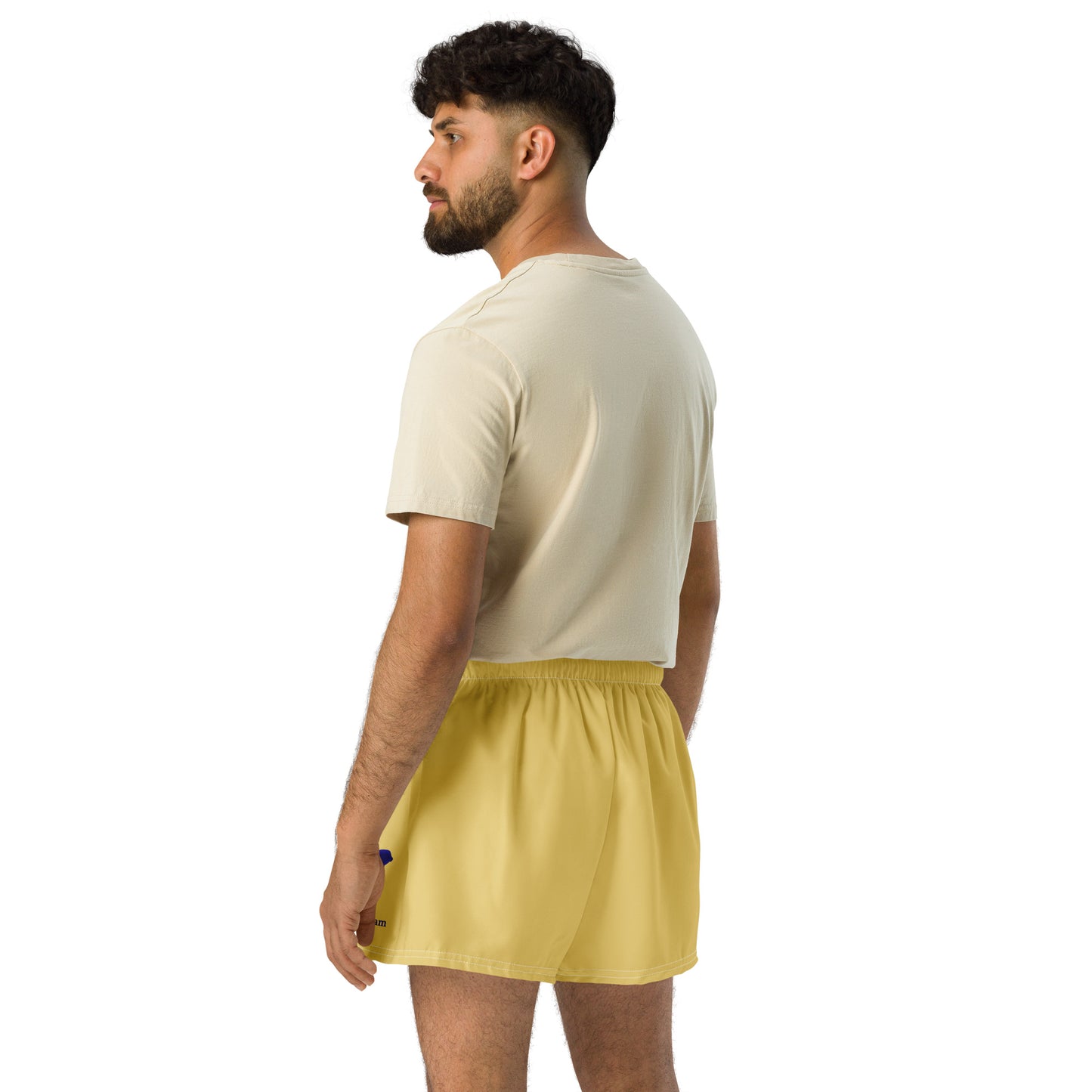 Logo collection｜Unisex Athletic Shorts｜Gold