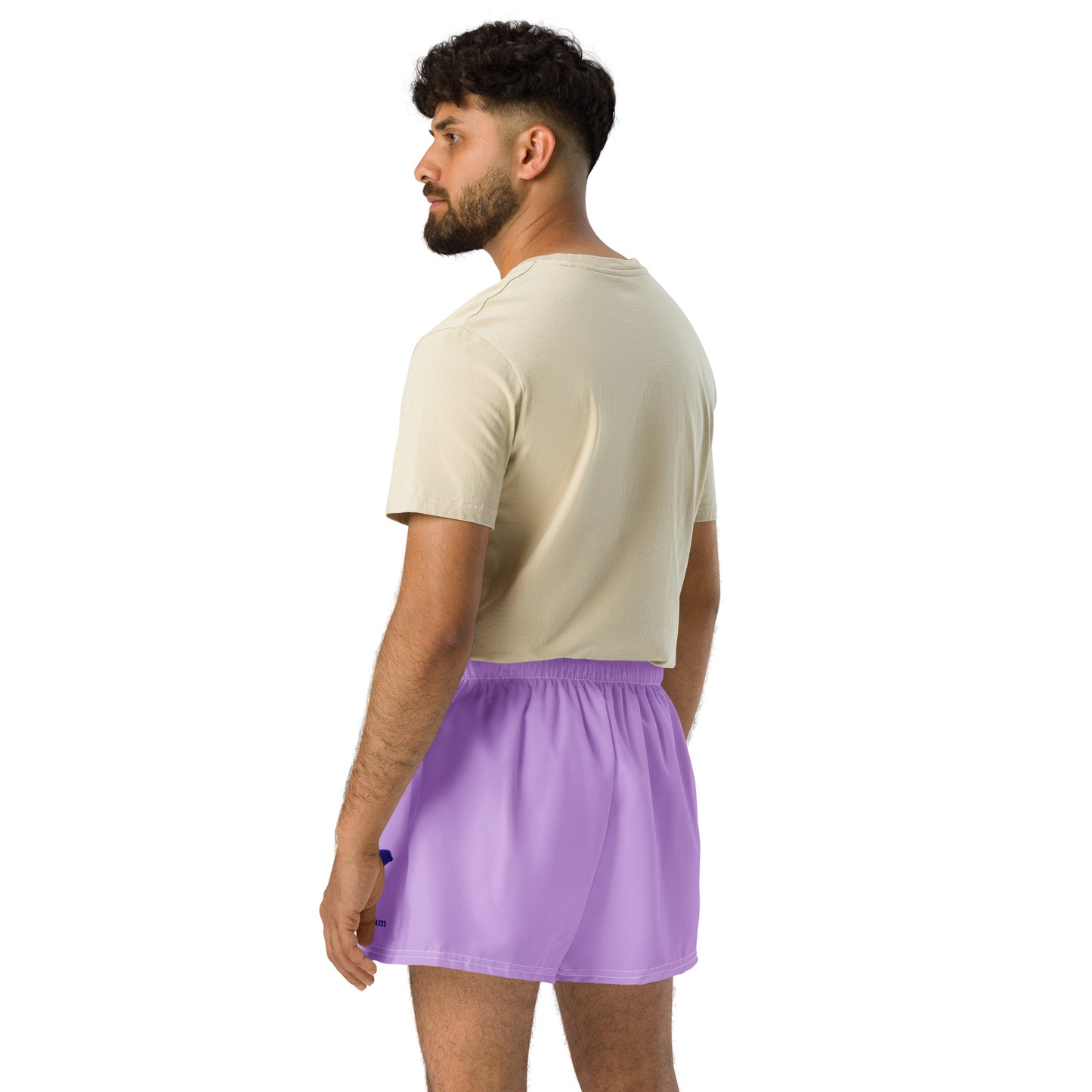 Logo collection｜Unisex Athletic Shorts｜Lilac