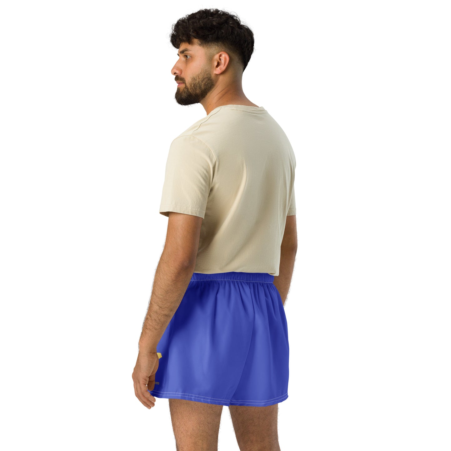 Logo collection｜Unisex Athletic Shorts｜Royal blue