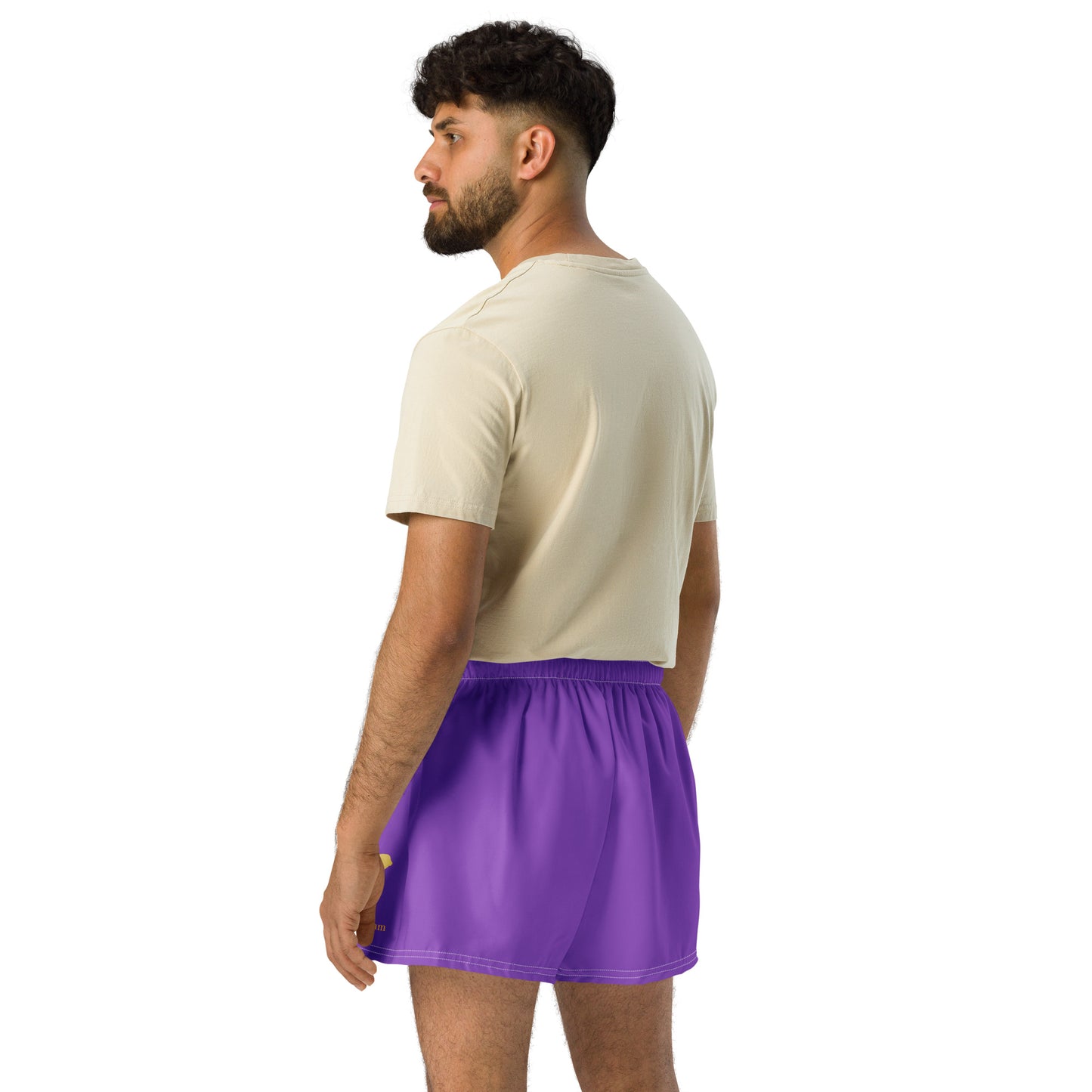 Logo collection｜Unisex Athletic Shorts｜Purple