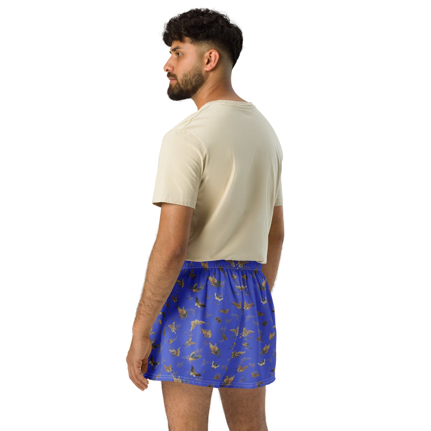 Butterfly dancing｜Unisex Athletic Shorts｜Royal blue