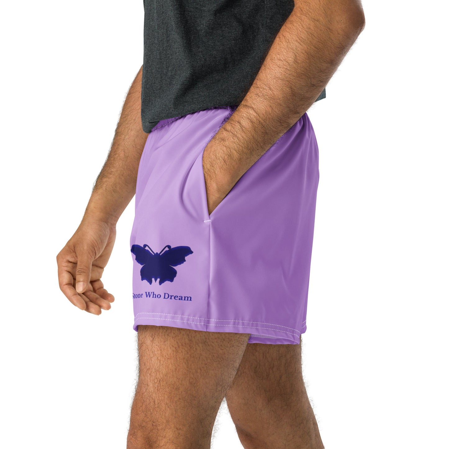 Logo collection｜Unisex Athletic Shorts｜Lilac