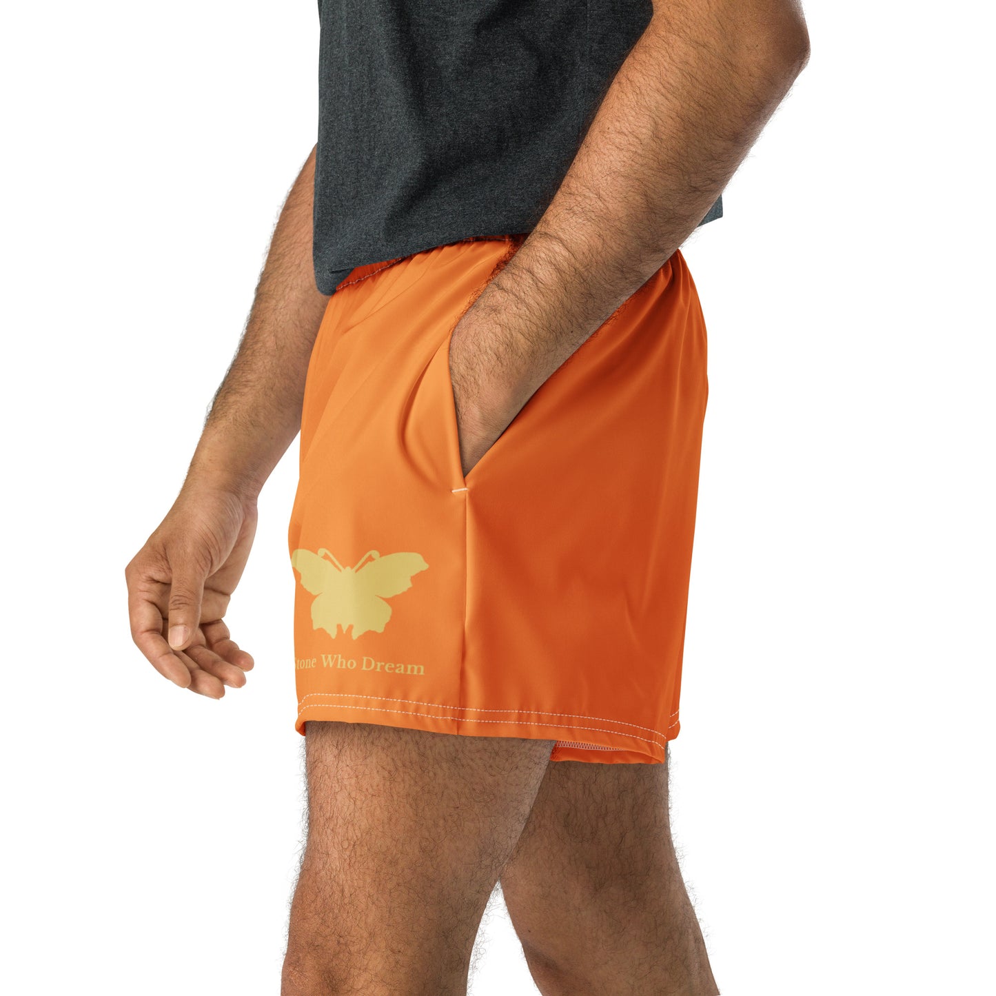 Logo collection｜Unisex Athletic Shorts｜Orange