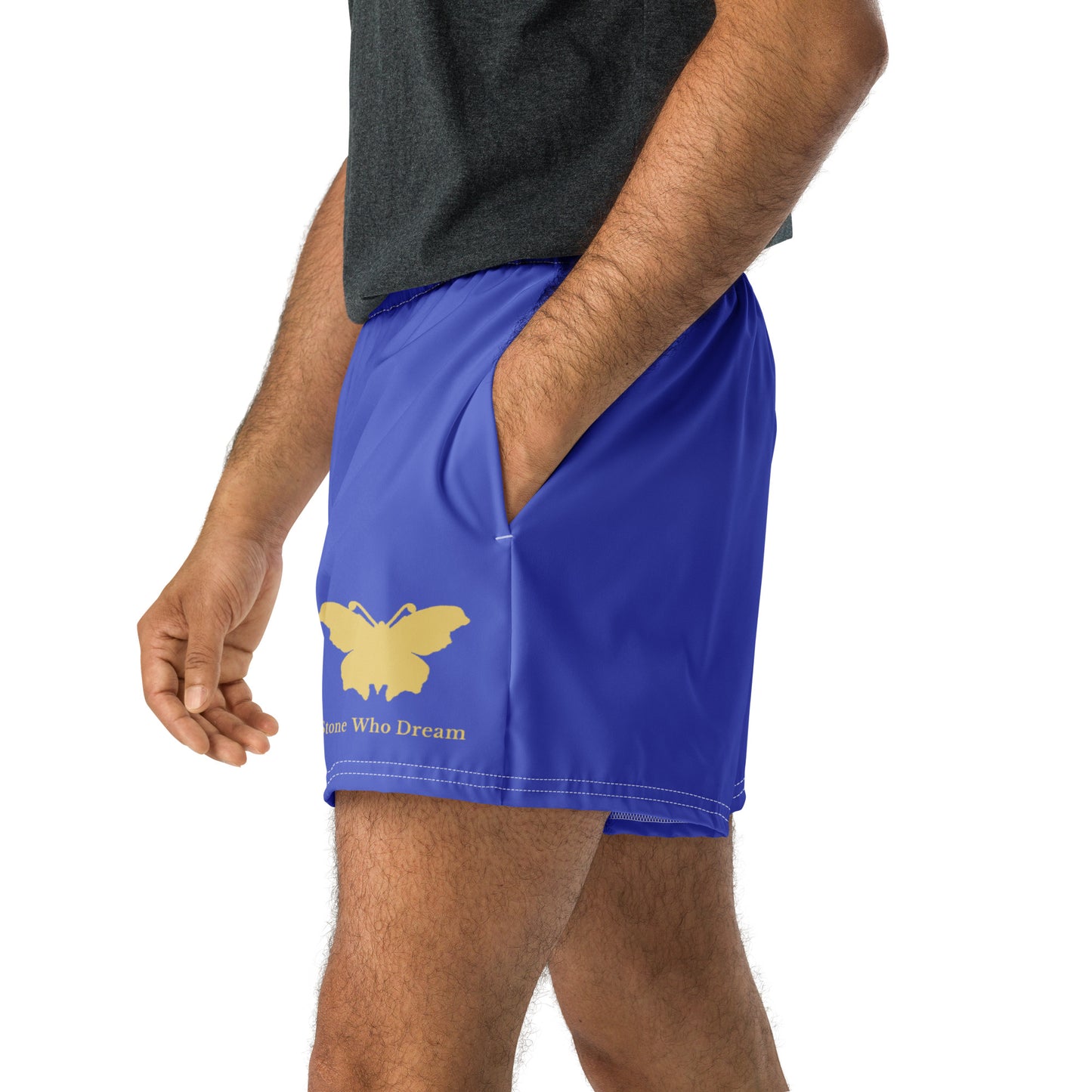 Logo collection｜Unisex Athletic Shorts｜Royal blue