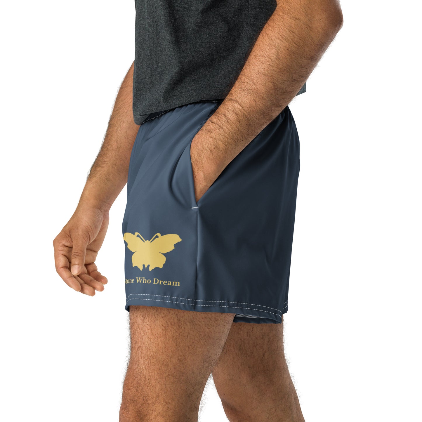 Logo collection｜Unisex Athletic Shorts｜Dark blue