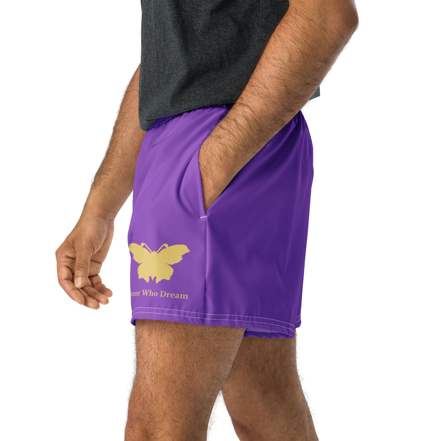 Logo collection｜Unisex Athletic Shorts｜Purple