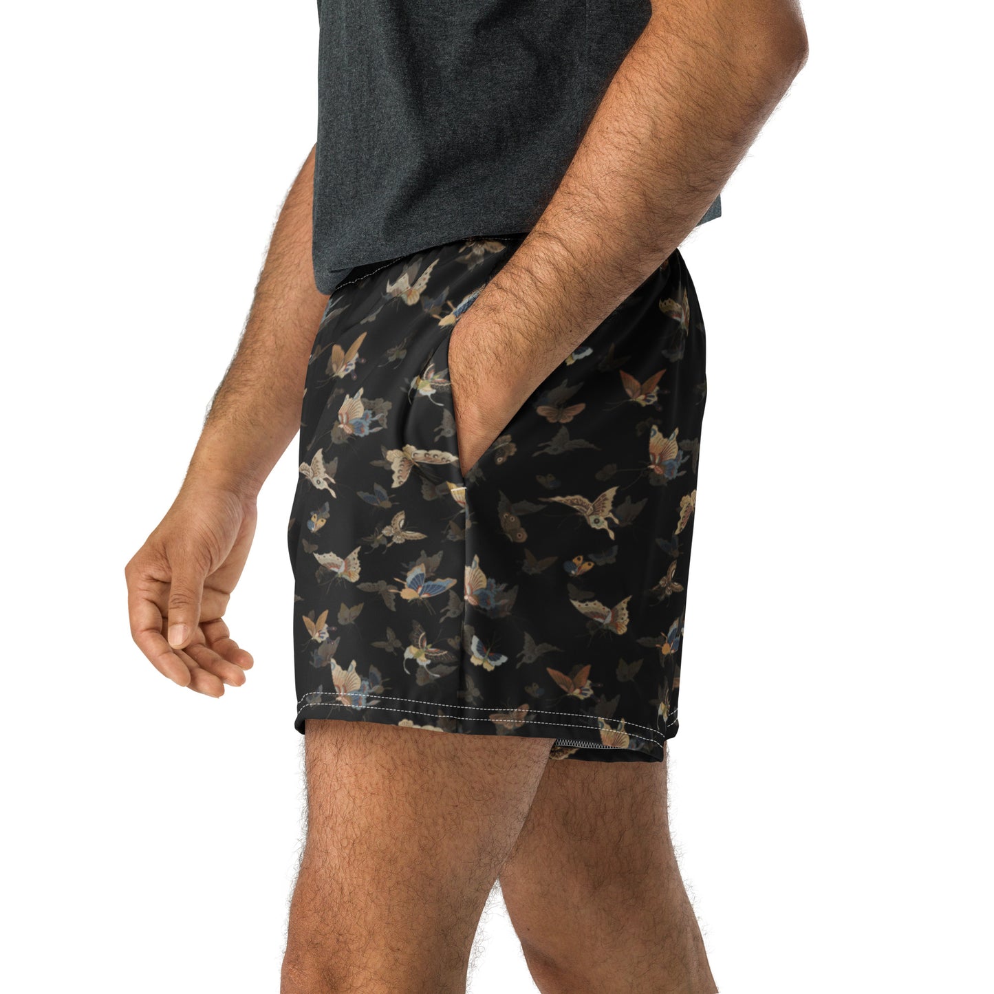 Butterfly dancing｜Unisex Athletic Shorts｜Black