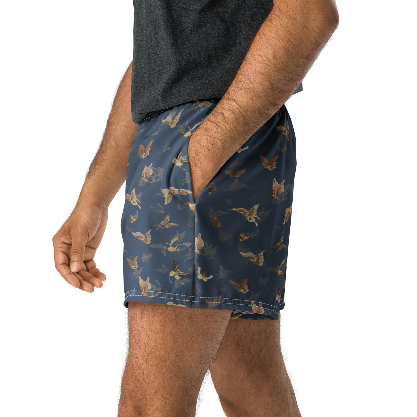 Butterfly dancing｜Unisex Athletic Shorts｜Dark blue