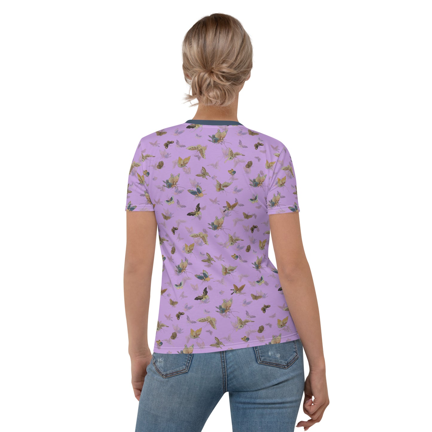 Butterfly dancing｜Ladies T-shirt｜Lilac