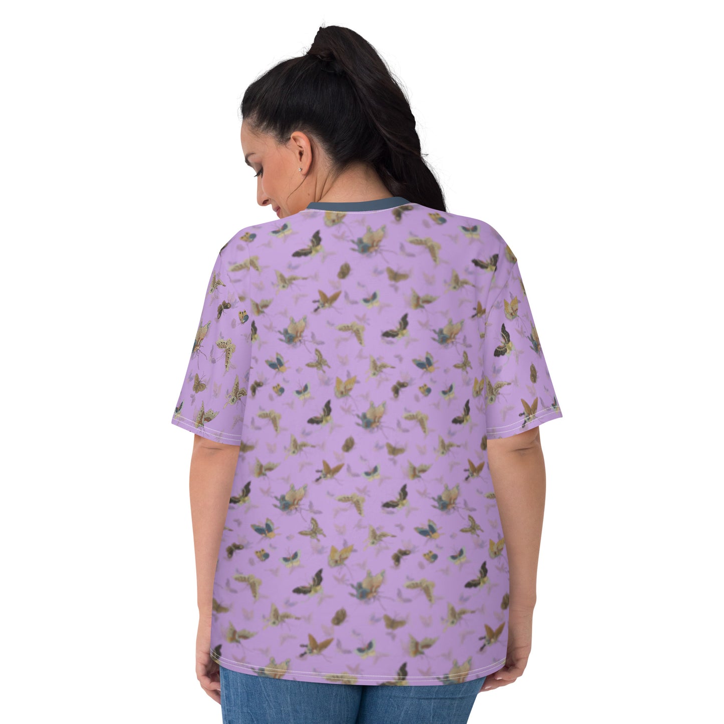 Butterfly dancing｜Ladies T-shirt｜Lilac