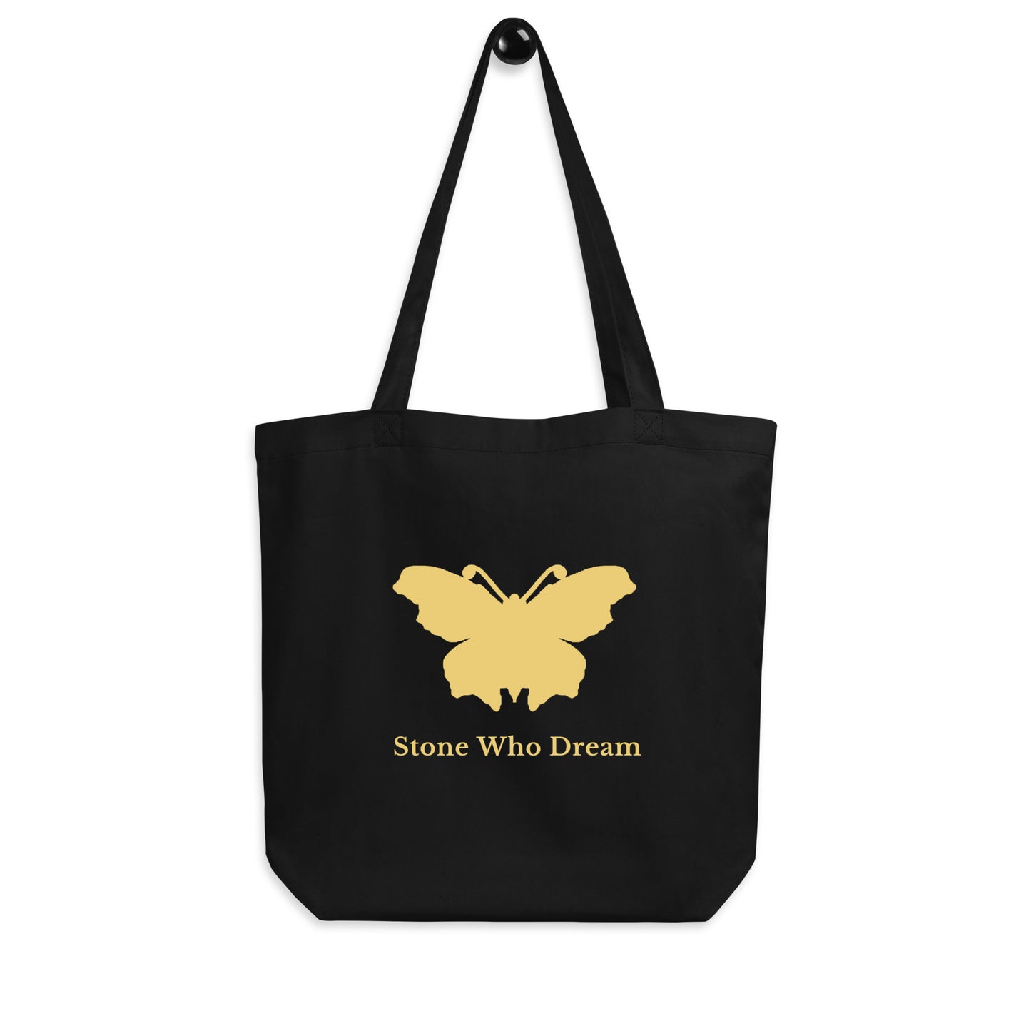 Logo collection｜Organic Tote Bag｜Black