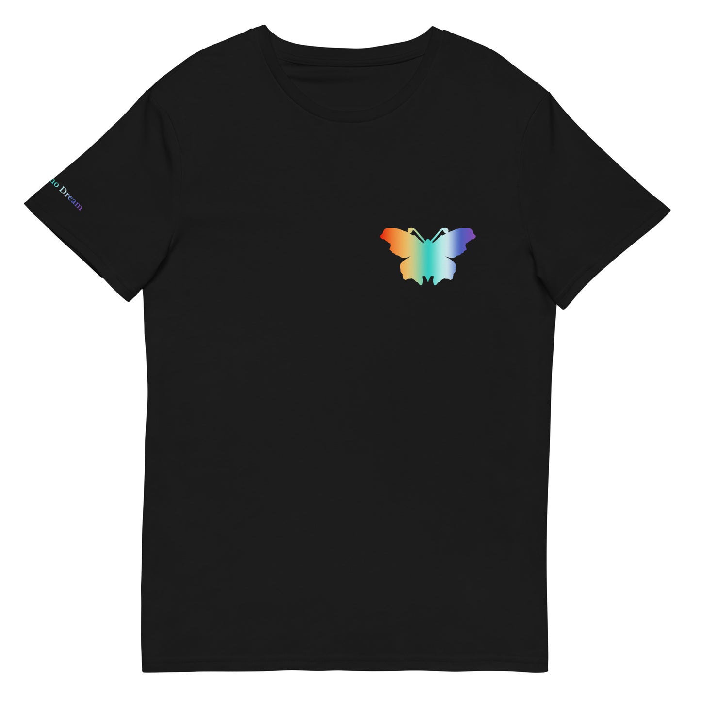 Logo collection｜Men's premium cotton t-shirt｜Rainbow(L) and Front