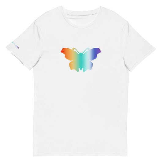 Logo collection｜Men's premium cotton t-shirt｜Rainbow and Front