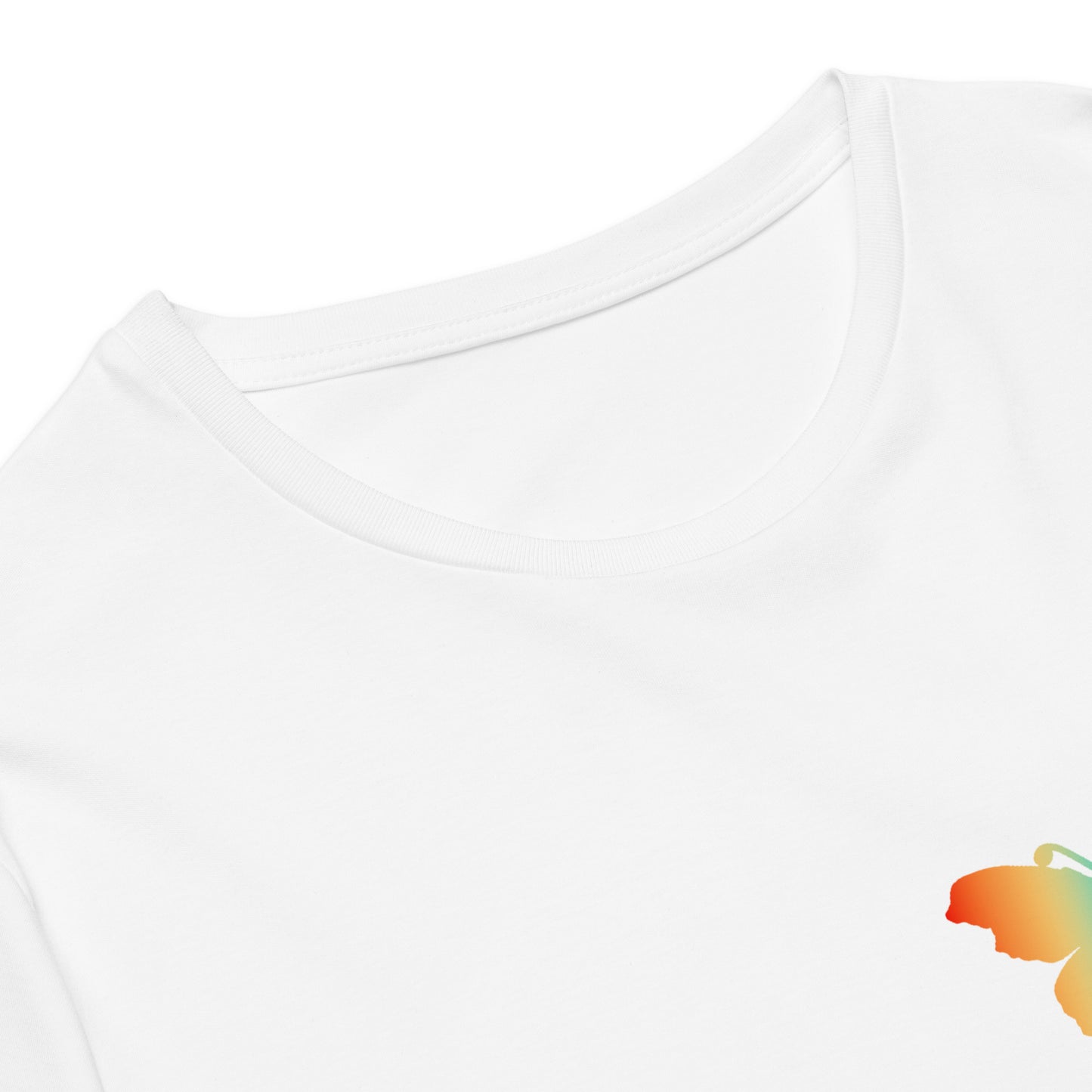 Logo collection｜Men's premium cotton t-shirt｜Rainbow(L) and Front