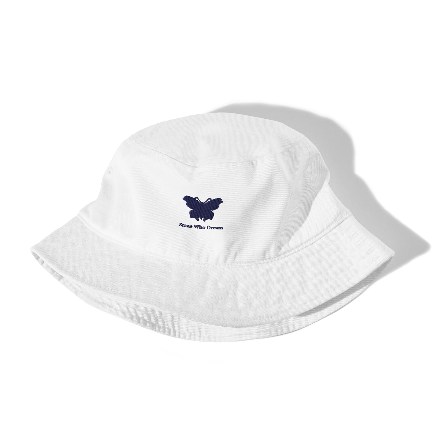 Logo collection｜Organic bucket hat｜Royal blue