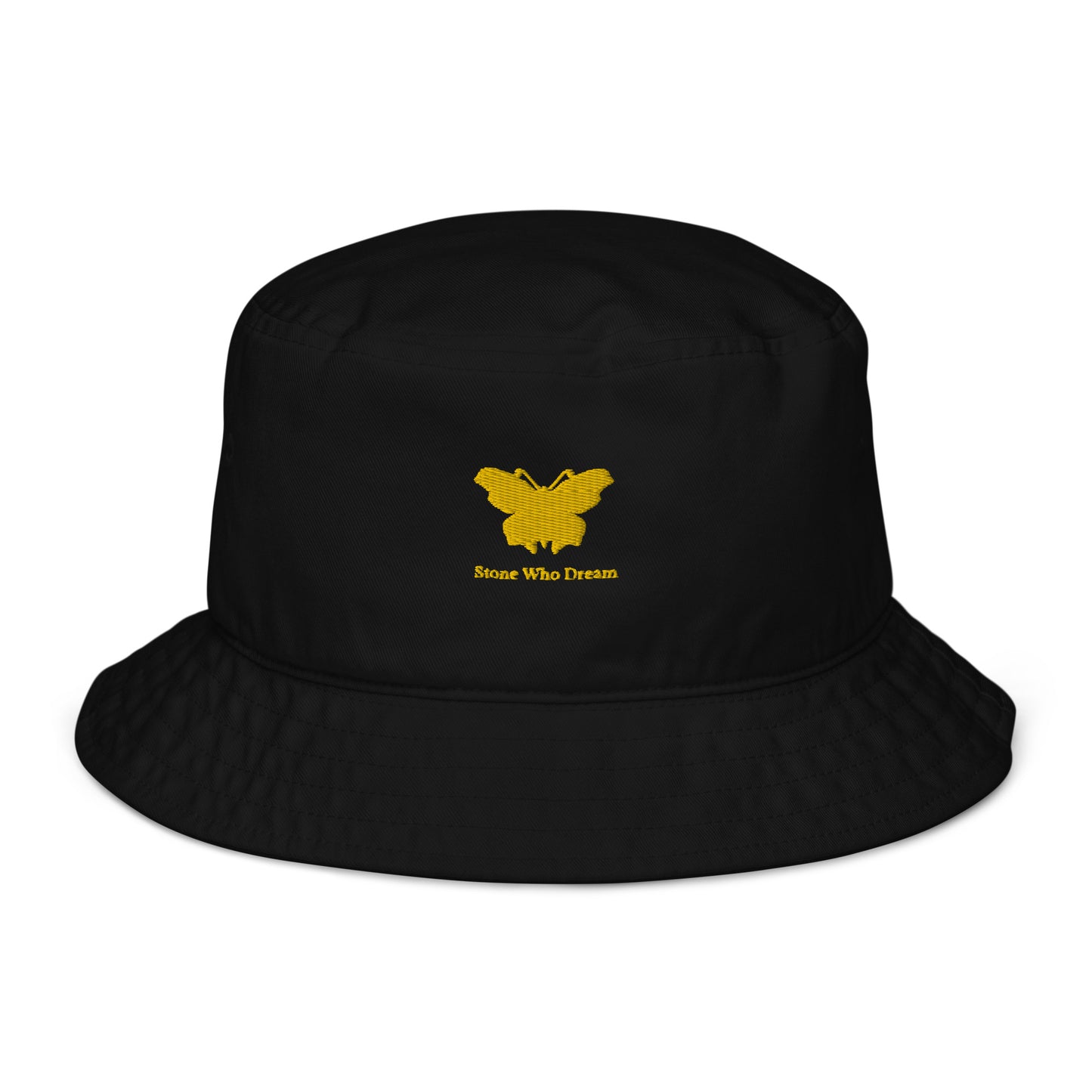 Logo collection｜Organic bucket hat｜Gold