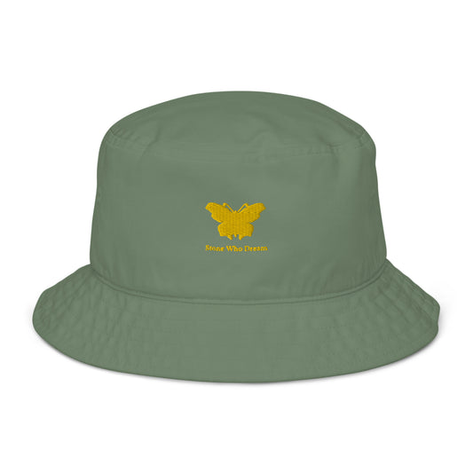 Logo collection｜Organic bucket hat｜Gold