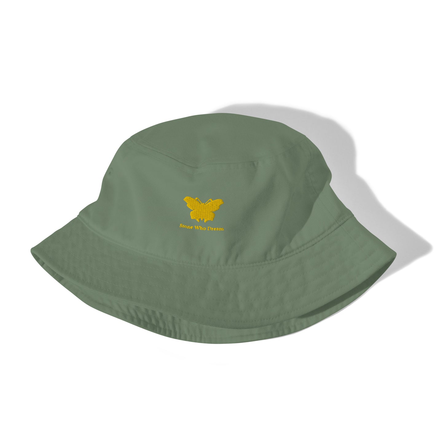 Logo collection｜Organic bucket hat｜Gold