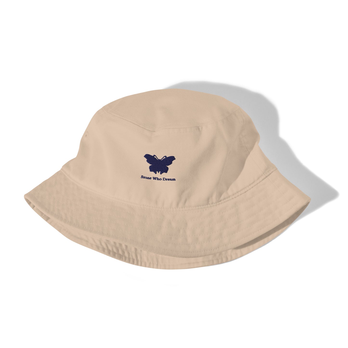 Logo collection｜Organic bucket hat｜Royal blue