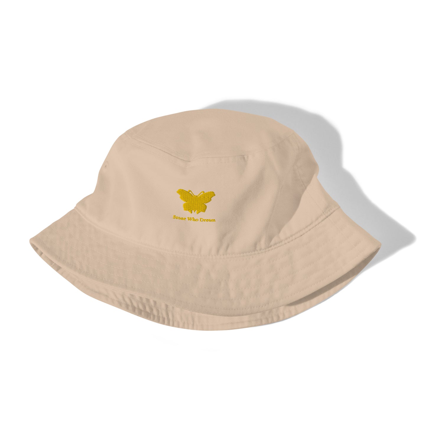 Logo collection｜Organic bucket hat｜Gold