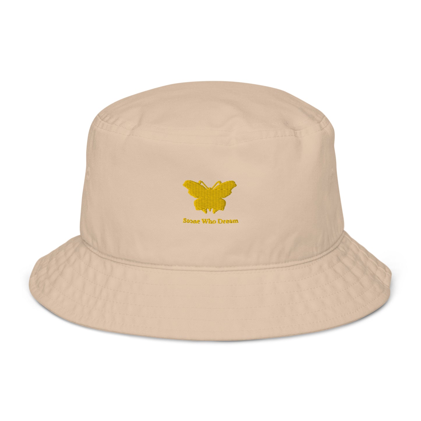 Logo collection｜Organic bucket hat｜Gold