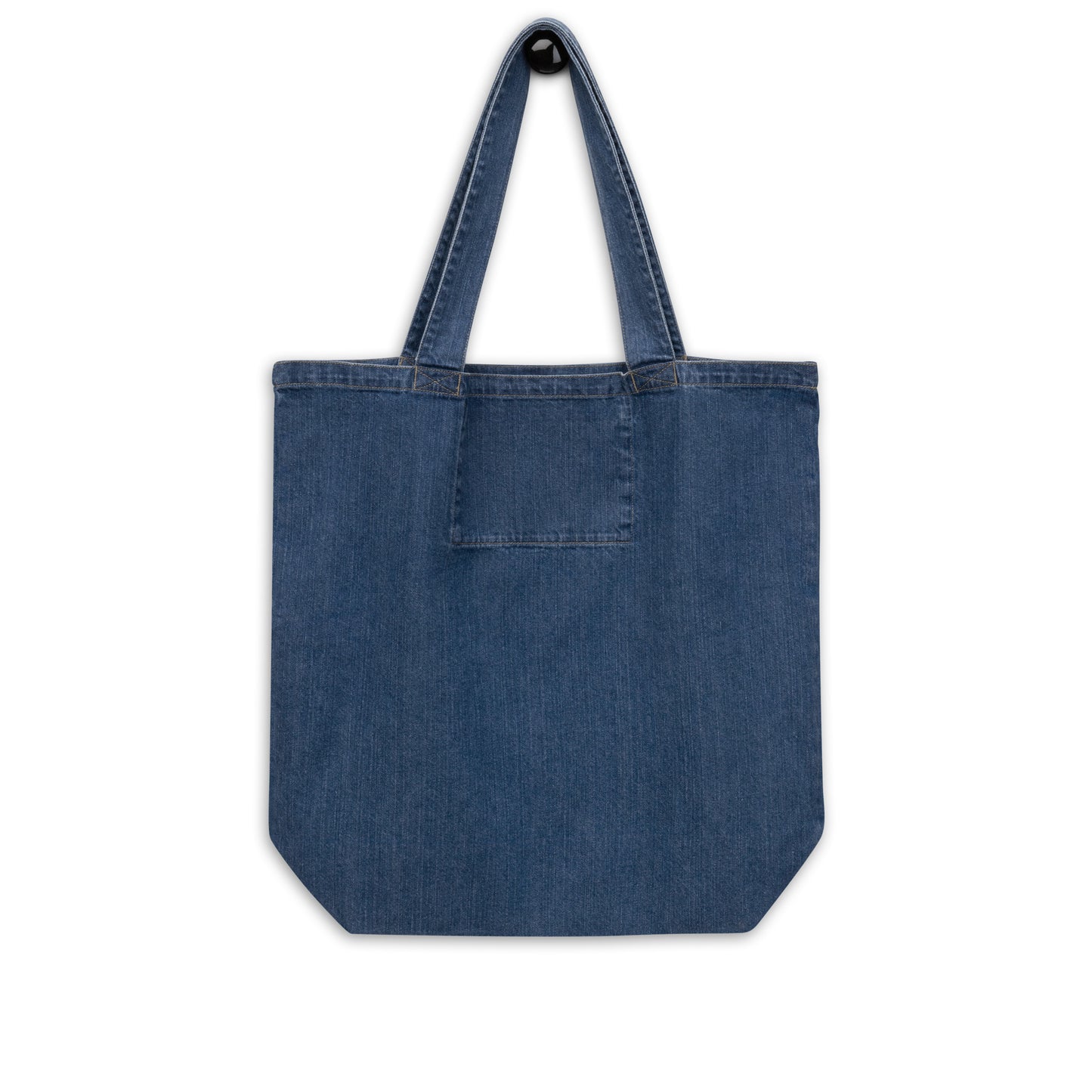 Logo collection｜Organic denim tote bag｜Gold